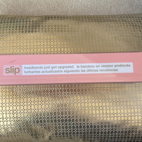 Silk pink headband by slip - Picture 3 of 7
